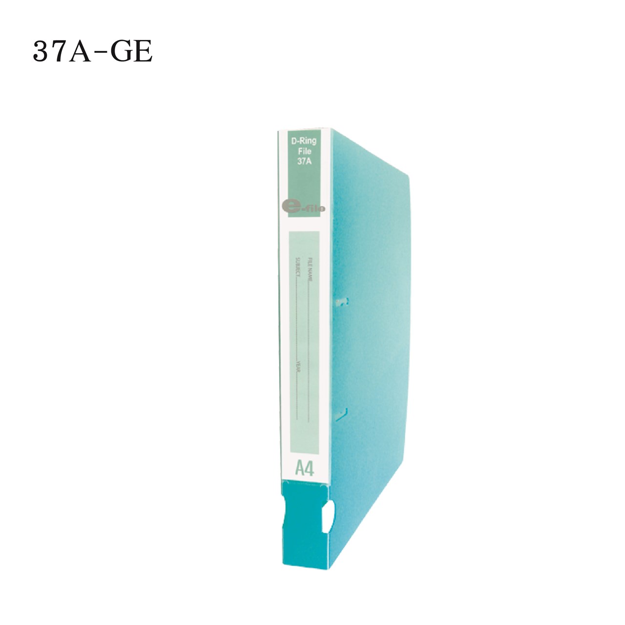 Picture of แฟ้มดีริง 2 ห่วง+ที่ใส่ซีดี 1.5 นิ้ว e-file37A-GE