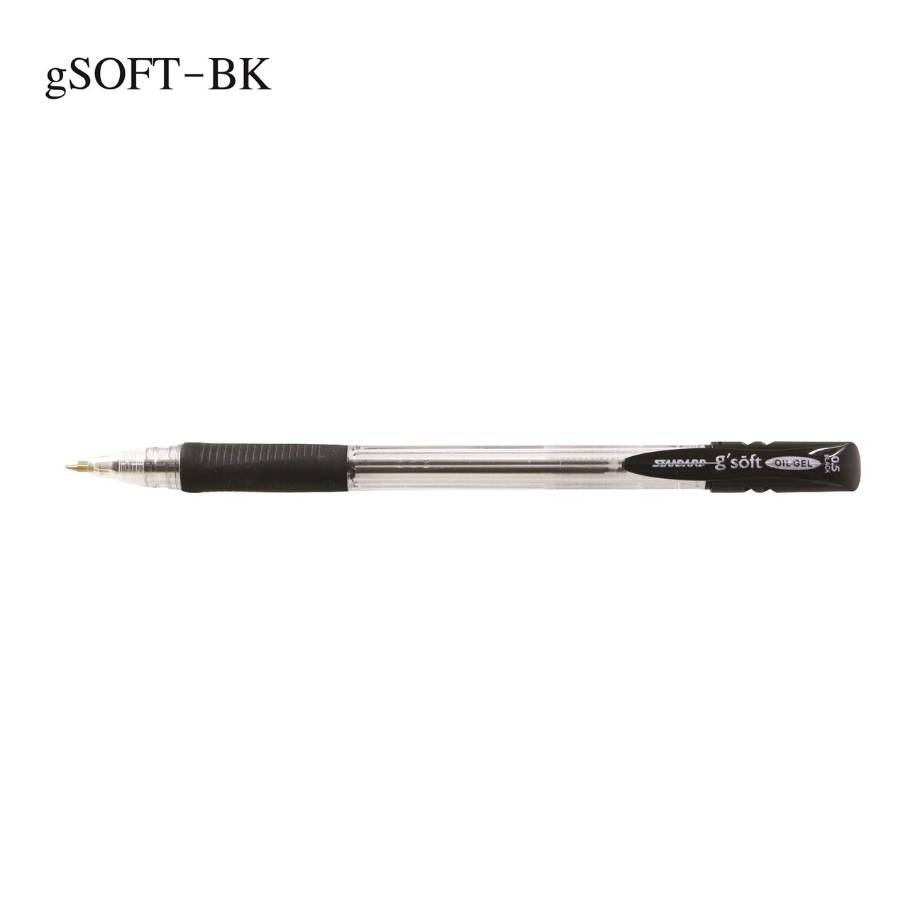 Picture of ปากกาลูกลื่นเจล g'SOFT 0.5 Standard ดำ