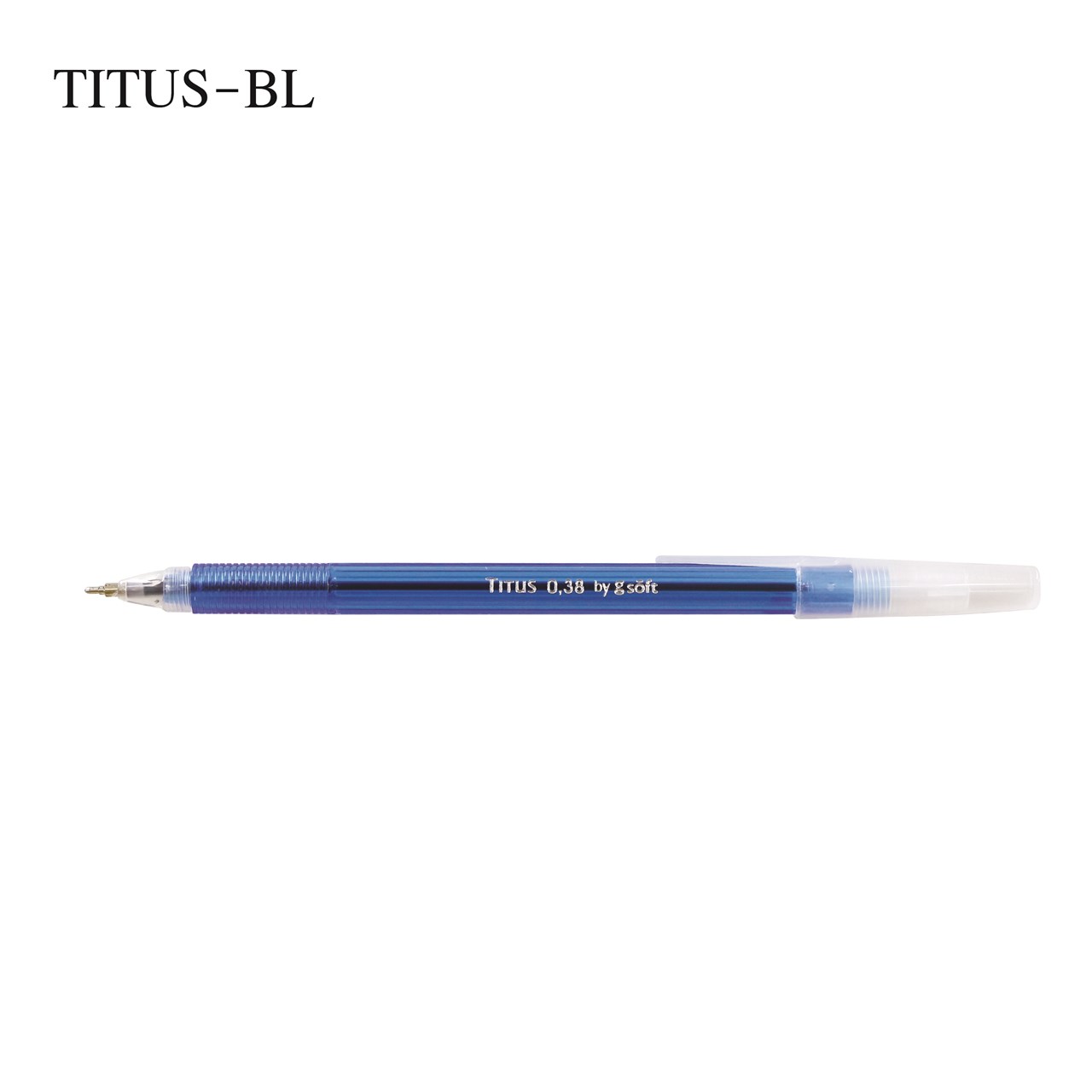 Picture of ปากกา g'SOFT 0.38#TITUS/BU/P1