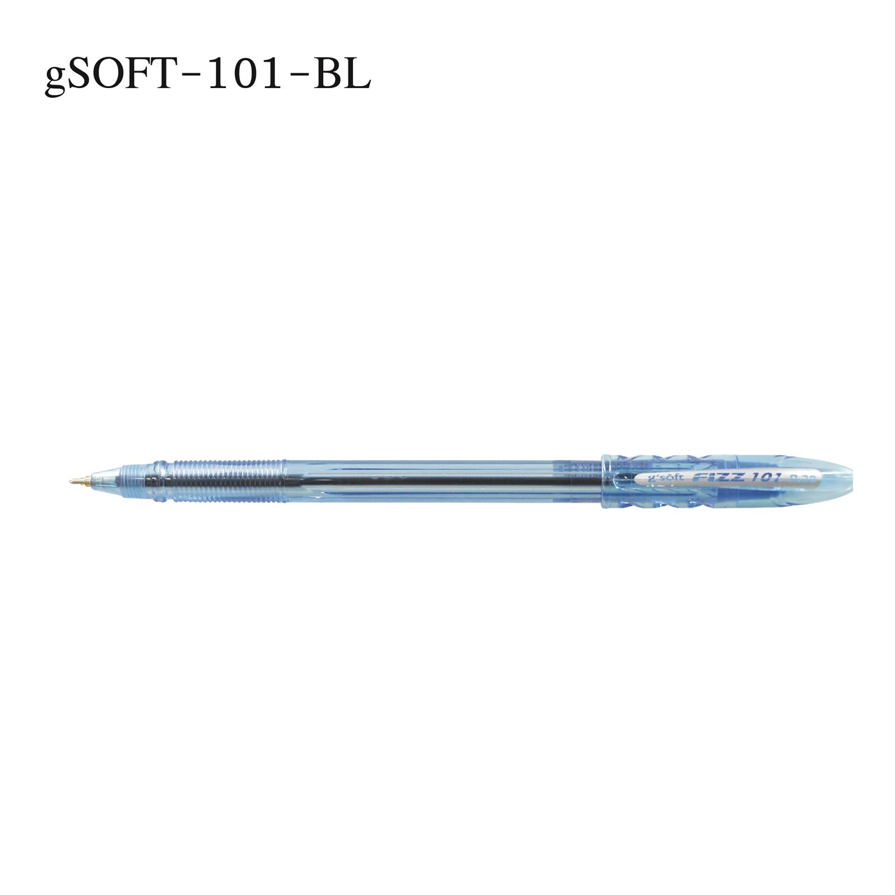 Picture of ปากกาลูกลื่นเจล g'SOFT Fizz 101, 0.38 มม. น้ำเงิน
