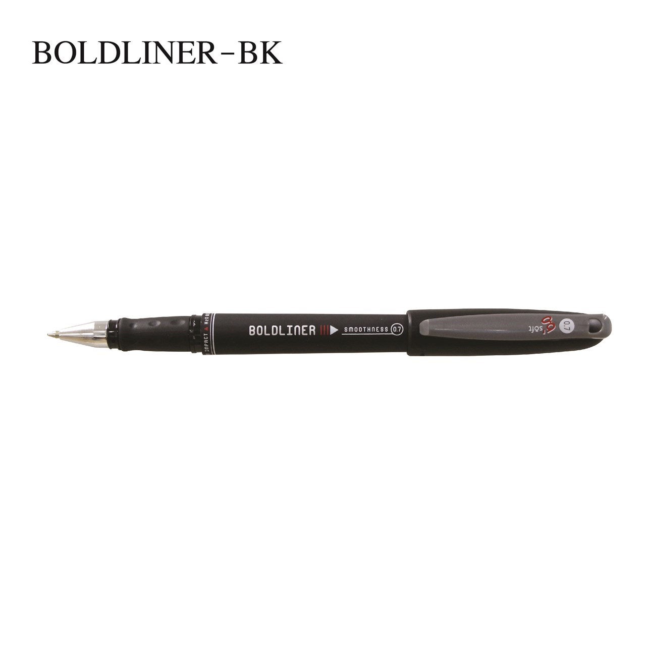 Picture of ปากกาเจล BOLDLINER g'SOFT 0.7 ดำ