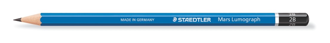 Picture of สเต็ดเล่อร์ (Staedtler) ดินสอแรเงา_ลูโมกราฟ 2B 100% PEFC