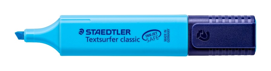 Picture of ปากกาเน้นข้อความ สเต็ดเล่อร์ (Staedtler), น้ำเงิน, Textsurfer classic 364-3