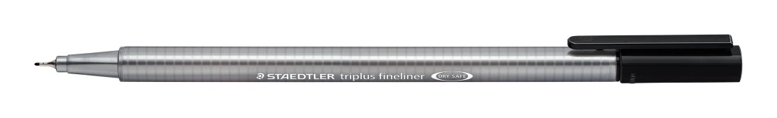 Picture of สเต็ดเล่อร์ (Staedtler) ปากกาไตรพลัส ไฟน์ไลนเนอร์  สีดำ