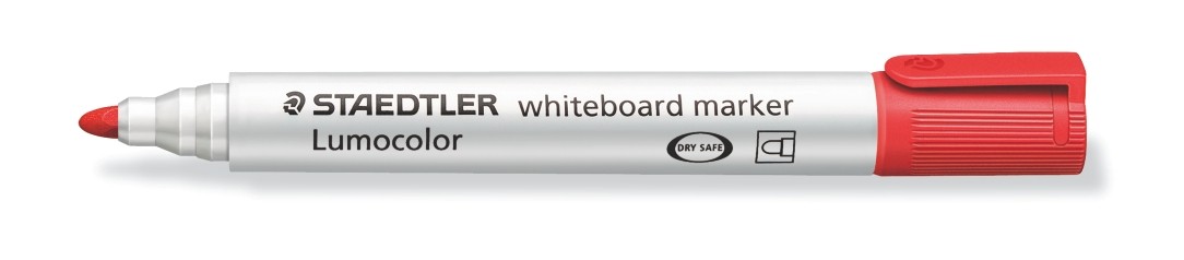 Picture of สเต็ดเล่อร์ (Staedtler) ปากกาไวท์บอร์ด สีแดง