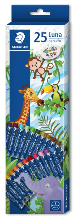 Picture of สีชอล์ก สเต็ดเล่อร์ (Staedtler) ลูน่า 25 สี