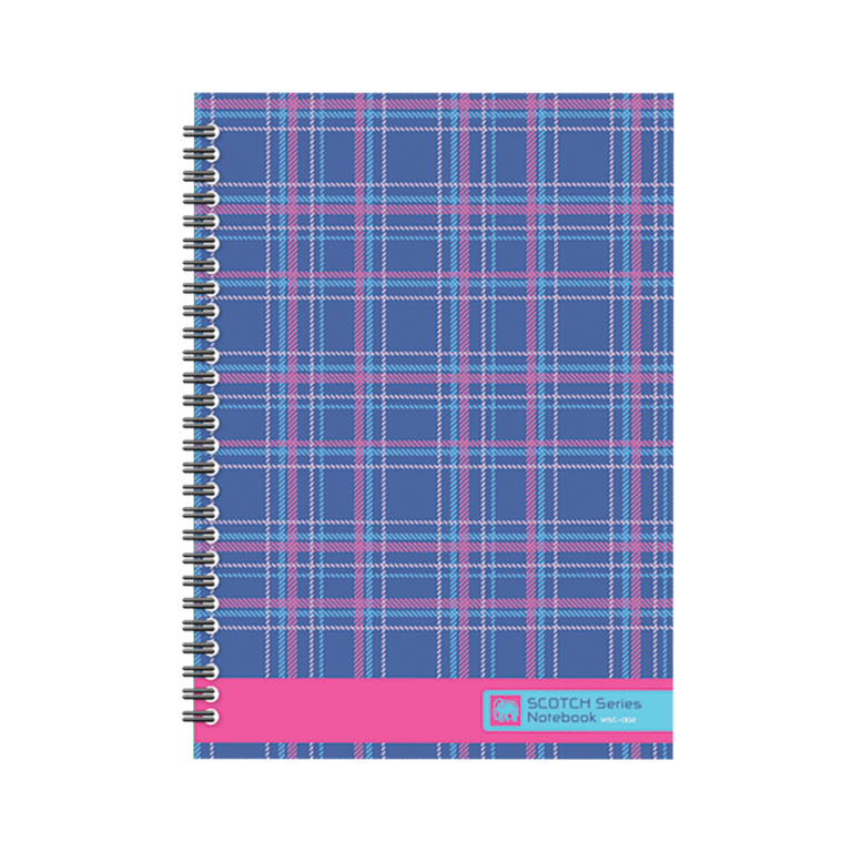 Picture of ตราช้างสมุดริมลวดลายสก็อต WSC002 70G60S(1x12)