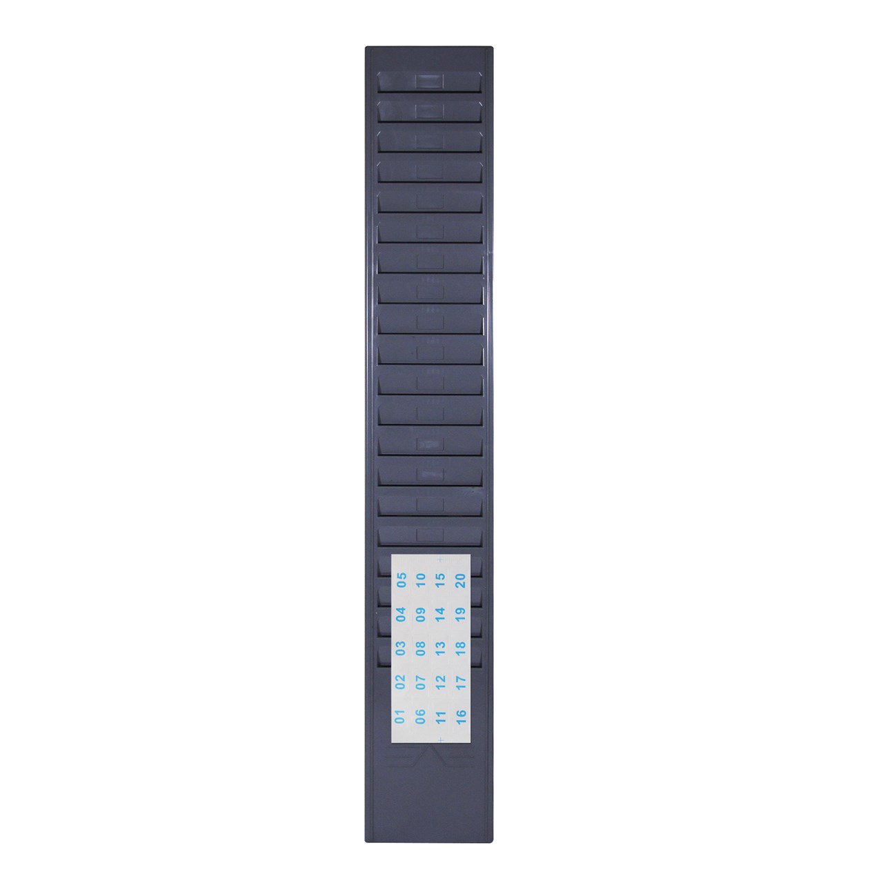 Picture of แผงเสียบบัตรตอก อโรม่า (AROMA) PL-20 พลาสติก, 20 ช่อง