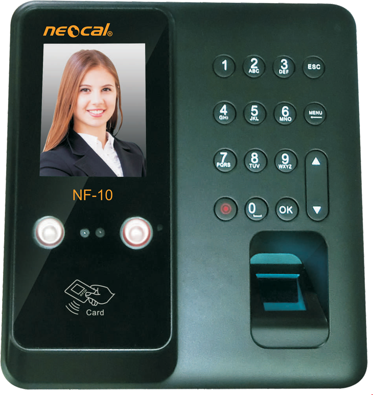 Picture of เครื่องสแกนลายนิ้วมือ+ใบหน้า NEOCAL NF-10