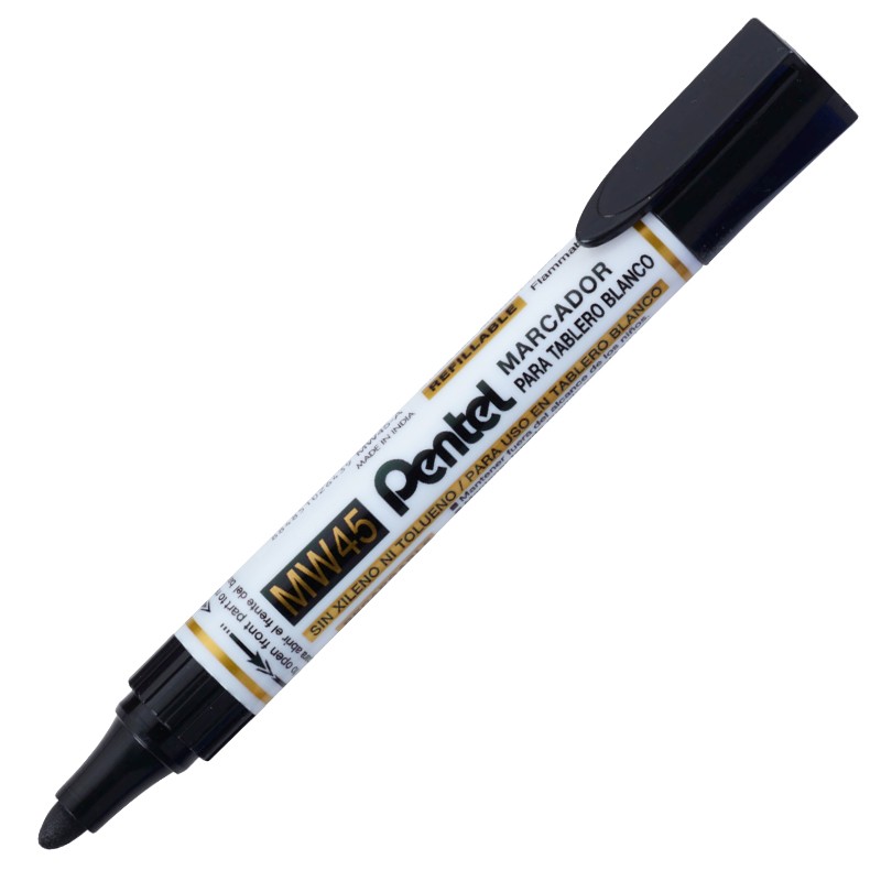 Picture of ปากกาไวท์บอร์ด เพนเทล (Pentel) MW45-A สีดำ
