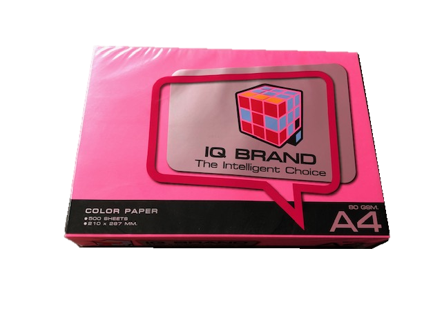Picture of กระดาษสีถ่ายเอกสาร IQ Cyber Red