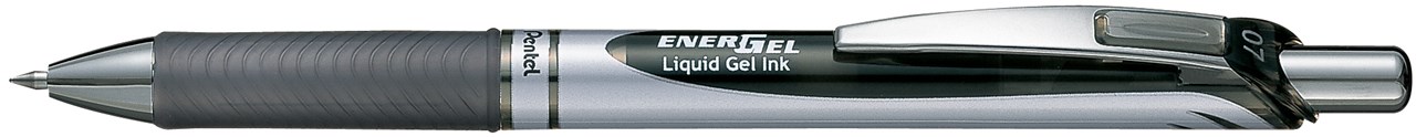 Picture of ปากกาหมึกเจล แบบกด เพนเทล (Pentel) Energel BL77 สีดำ