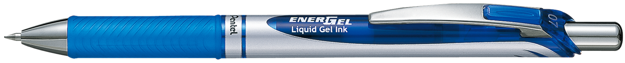 Picture of ปากกาหมึกเจล แบบกด เพนเทล (Pentel) Energel BL77  สีน้ำเงิน