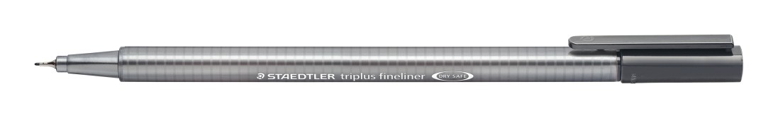 Picture of สเต็ดเล่อร์ (Staedtler) ปากกาไตรพลัส ไฟน์ไลนเนอร์  สีเทา
