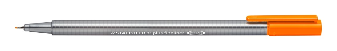 Picture of สเต็ดเล่อร์ (Staedtler) ปากกาไตรพลัส ไฟน์ไลนเนอร์  สีส้ม