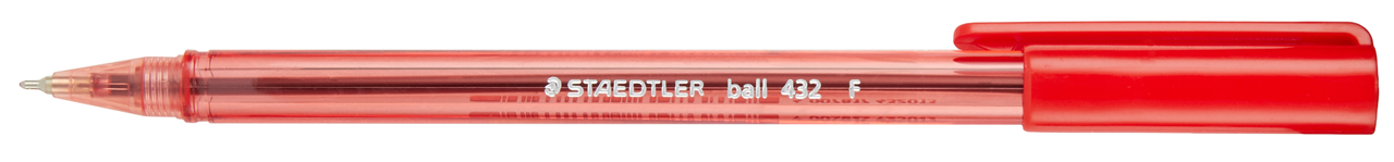 Picture of ปากกาลูกลื่น สเต็ดเล่อร์ (Staedtler) 432 0.5 แดง