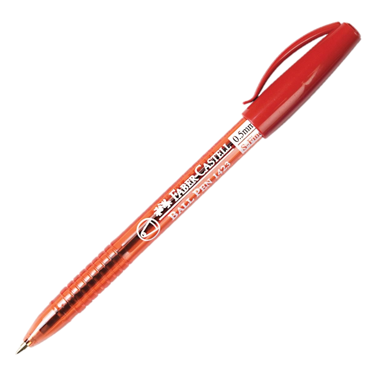 Picture of ปากกาลูกลื่น เฟเบอร์คาสเทล (Faber Castell) 1423, 0.5 แดง
