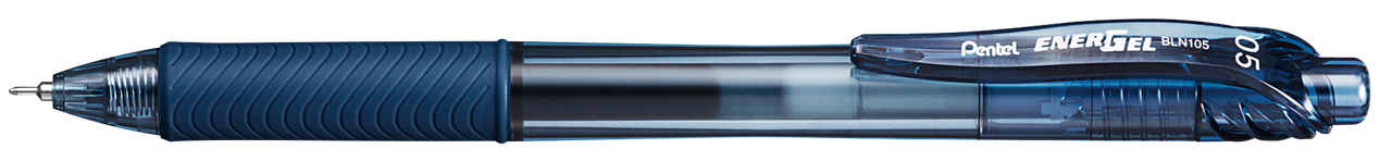 Picture of ปากกาหมึกเจลหัวเข็ม แบบกด เพนเทล (Pentel) Energel X BLN105 สีน้ำเงินเข้ม