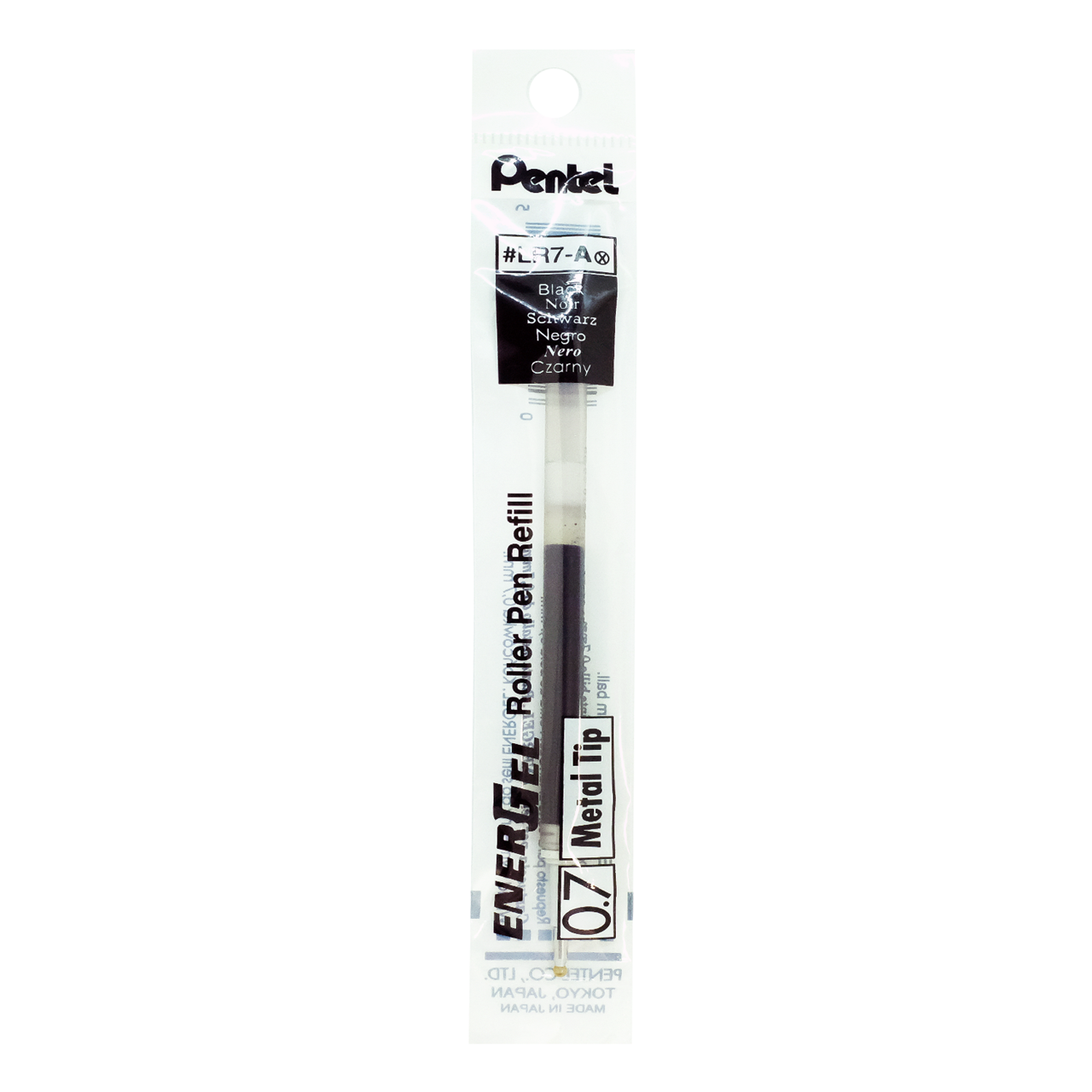 Picture of ไส้ปากกา เพนเทล (Pentel) ENERGEL LR7 สีดำ
