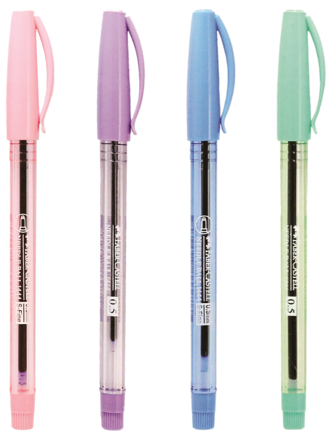 Picture of ปากกาลูกลื่น เฟเบอร์คาสเทล (Faber Castell) 1444, 0.5 น้ำเงิน