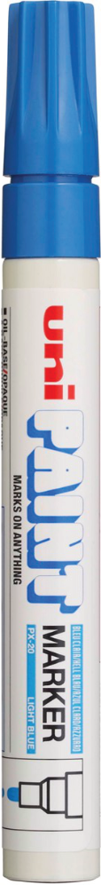 Picture of ปากกาเพ้นท์ ยูนิ UNI PAINT MARKER PX-20 LIGHT BLUE