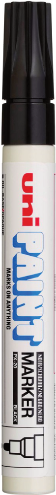 Picture of ปากกาเพ้นท์ ยูนิ UNI PAINT MARKER PX-20 BLACK
