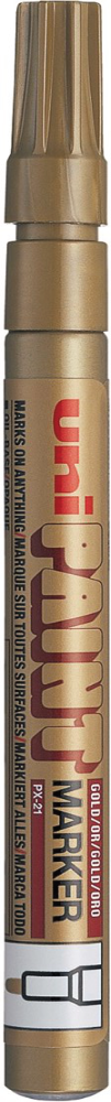 Picture of ปากกาเพ้นท์ ยูนิ UNI PAINT MARKER PX-21 GOLD