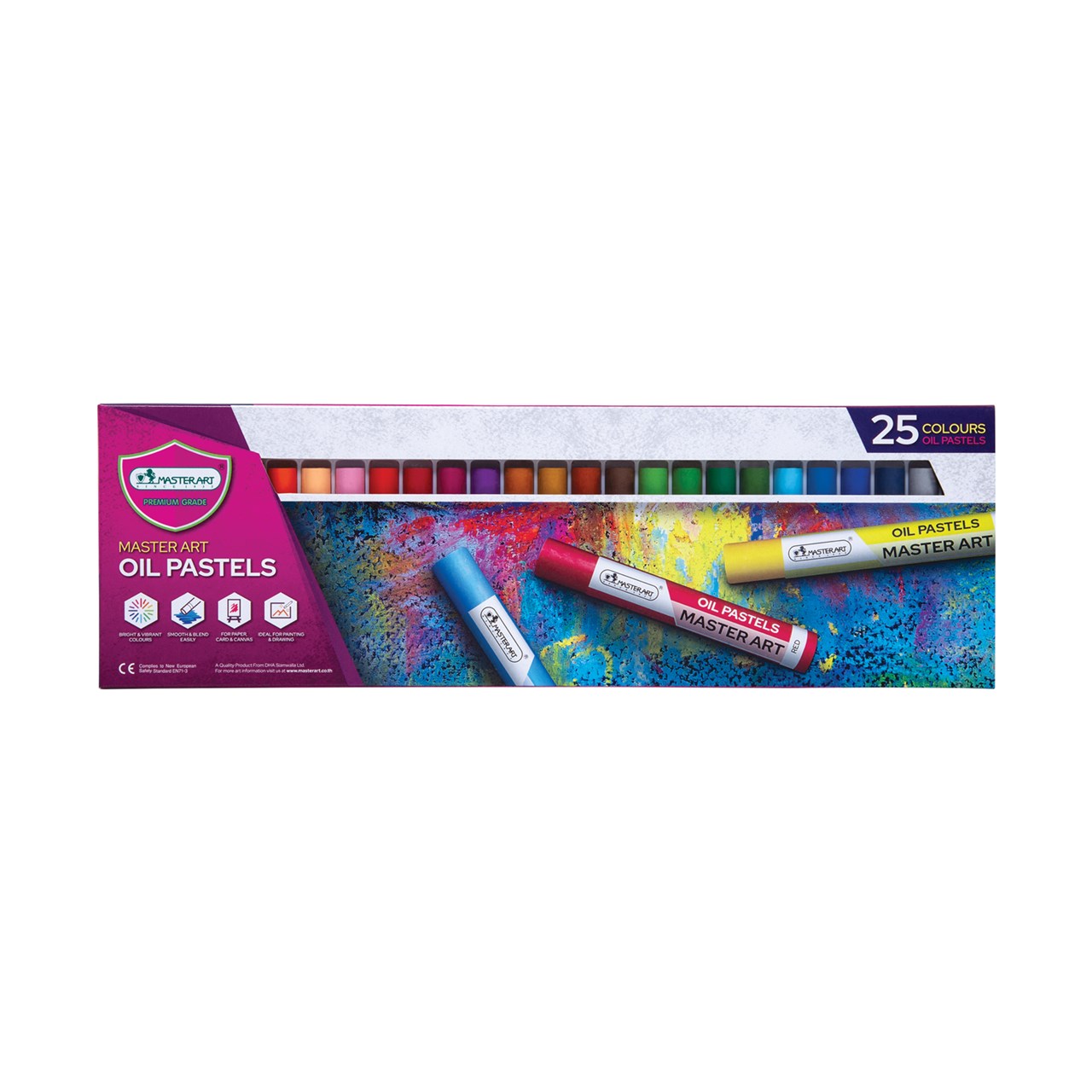 Picture of Master Art มาสเตอร์อาร์ต สีชอล์กน้ำมัน 25 สี