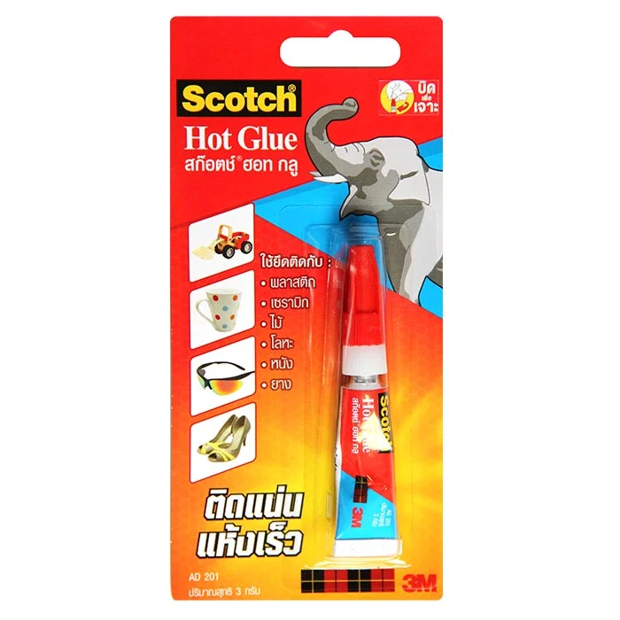 Picture of สก๊อตช์ กาวร้อน AD201 Scotch Hot Glue Liquid 3g Scotch