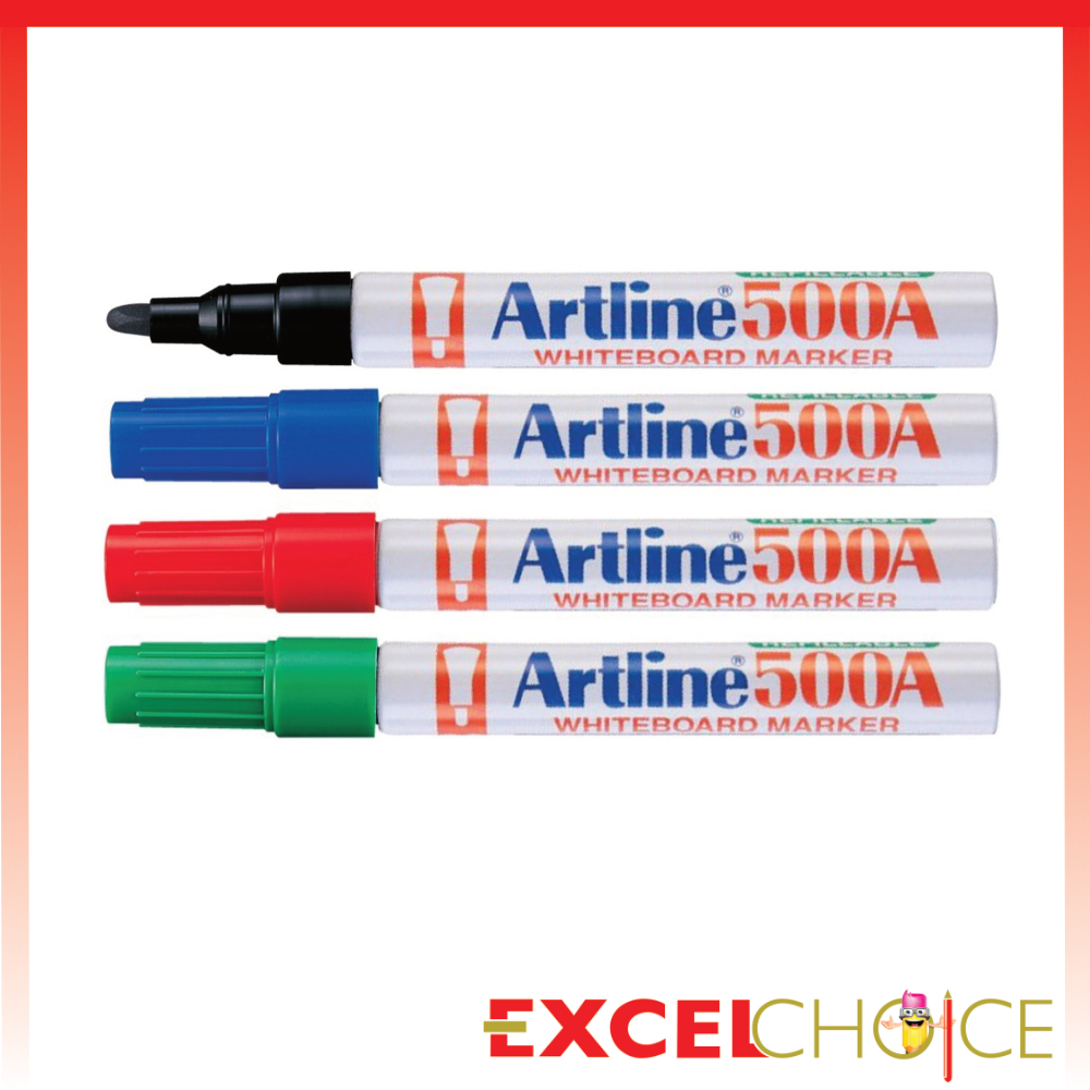 Picture of ปากกาไวท์บอร์ด อาร์ทไลน์ EK-500A แดง