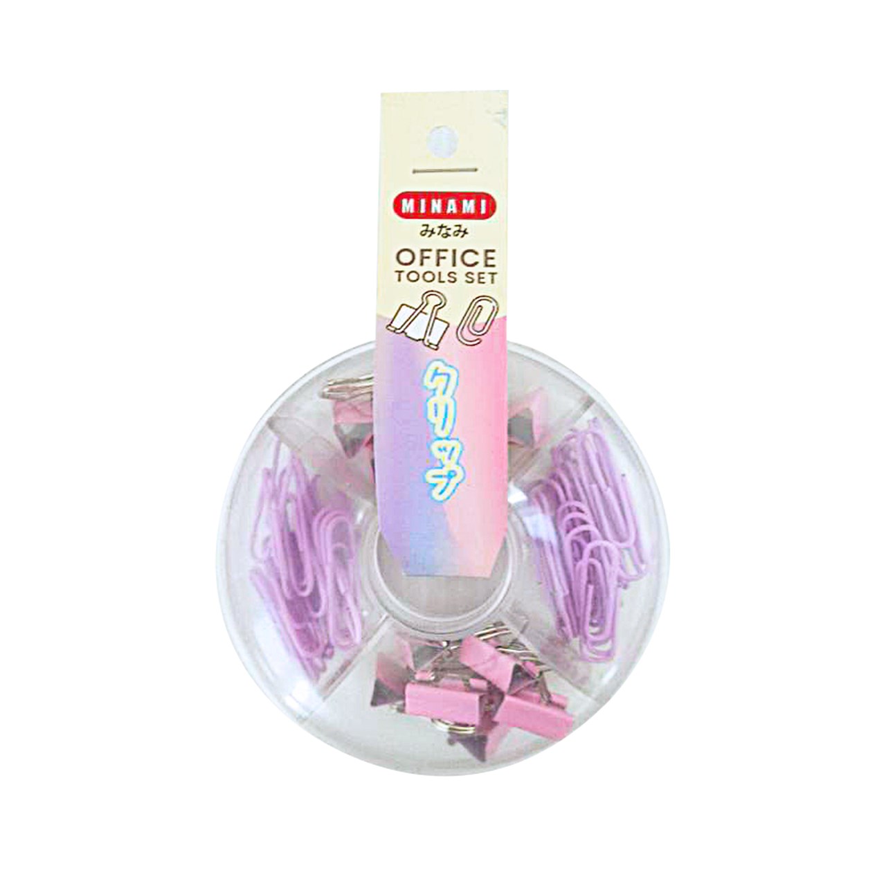 Picture of MINAMI (มินามิ) ชุดเซ็ทคลิปหนีบ กระดาษ ตรามินามิ OFFICE TOOLS SET