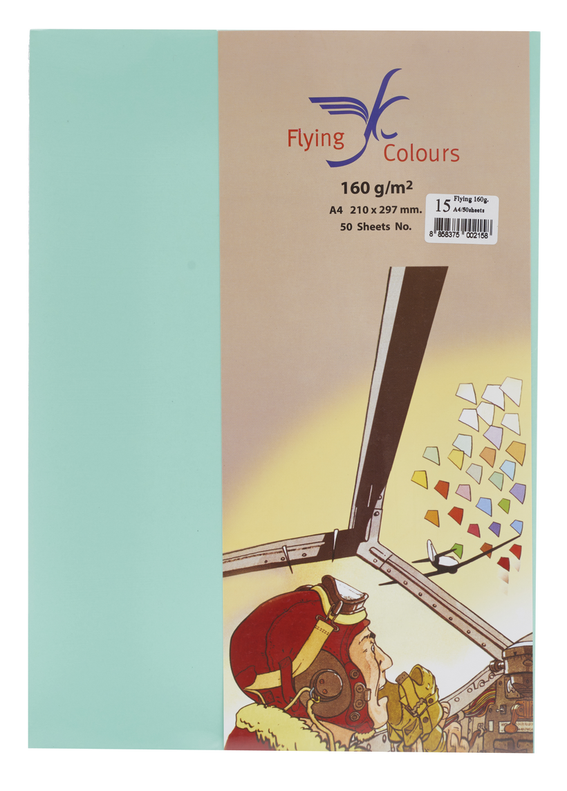 Picture of กระดาษสีถ่ายเอกสารฟลายอิ้ง (Flying) Colours No.15 สีน้ำทะเล (50 แผ่น)