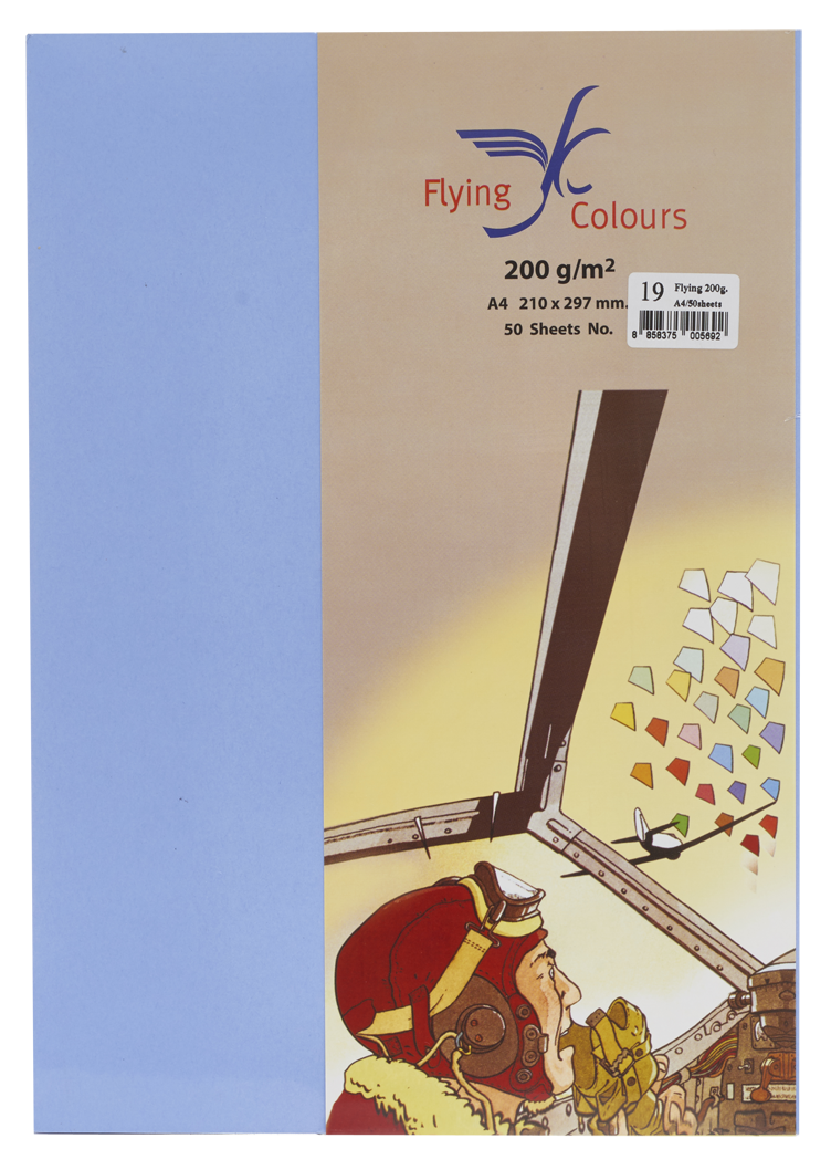 Picture of กระดาษสีถ่ายเอกสารฟลายอิ้ง (Flying) Colours No.19 สีม่วง (50 แผ่น)