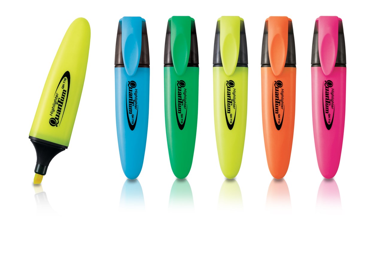 Picture of ควอนตั้มปากกาเน้นข้อความ QH710 สีเขียว (N)