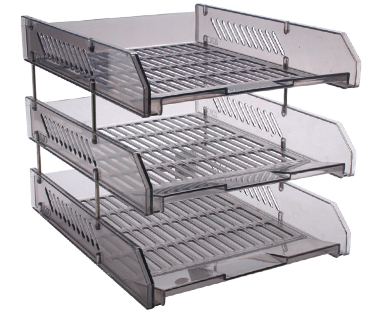 Picture of ถาดเอกสาร ออร์ก้า L-3, 3 ชั้น, ขาวใส
