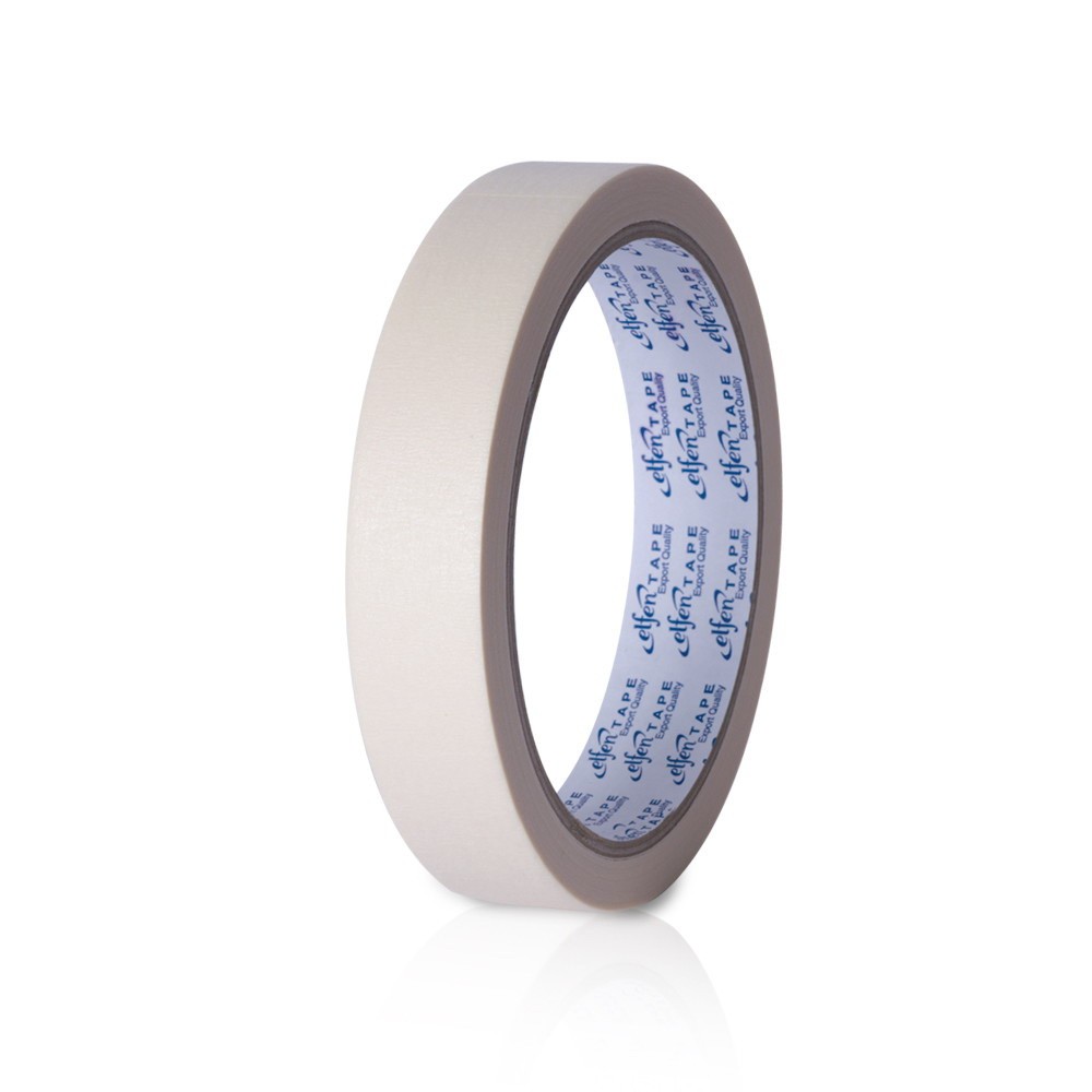 Picture of เทปกระดาษกาวย่น เอลเฟ่น 3/4"x20 หลา  (1x16)