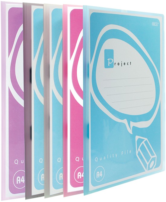 Picture of แฟ้มโชว์เอกสาร ออร์ก้า PFA-110 ปกมีซองพลาสติก, น้ำเงิน (1x24)