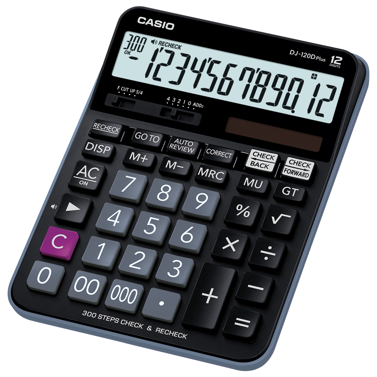 Picture of เครื่องคิดเลข Casio DJ-120D Plus, 12 หลัก