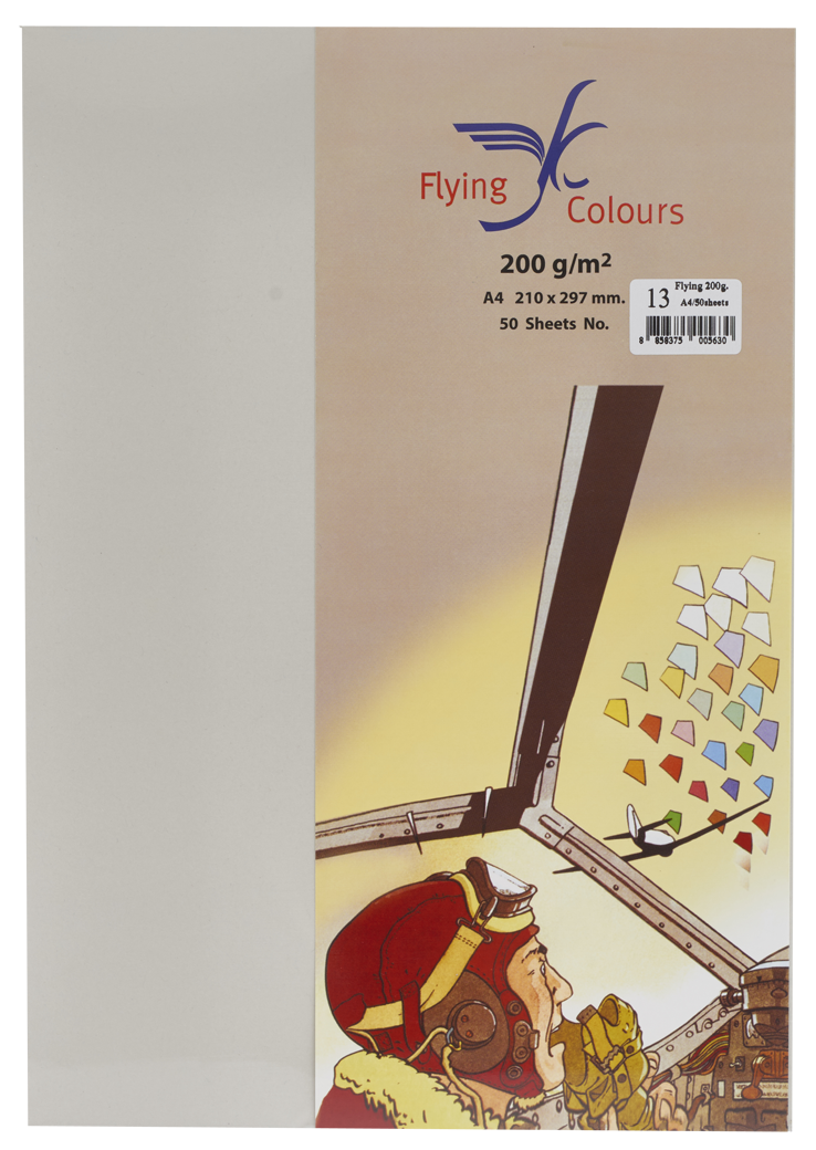 Picture of กระดาษสีถ่ายเอกสารฟลายอิ้ง (Flying) Colours No.12 สีไข่ไก่ (50 แผ่น)