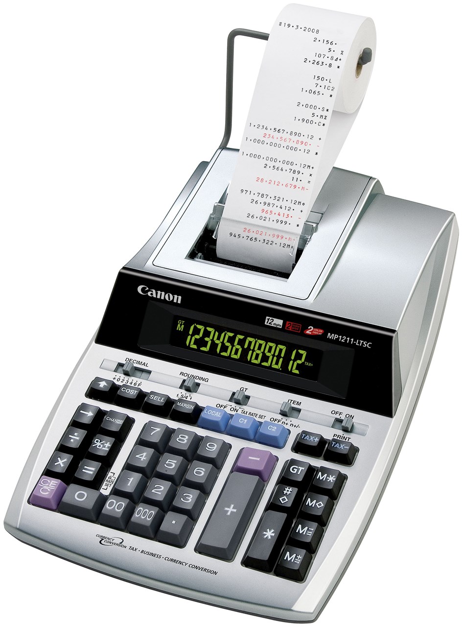 Picture of เครื่องคิดเลข Canon MP1211-LTSC, 12 หลัก